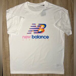 Athletic NB Amplified Logo Short Sleeve Graphic T Shirt